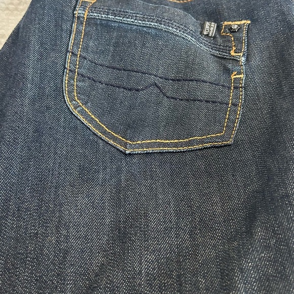 Men's Dark Blue Jeans - Picture 4 of 10